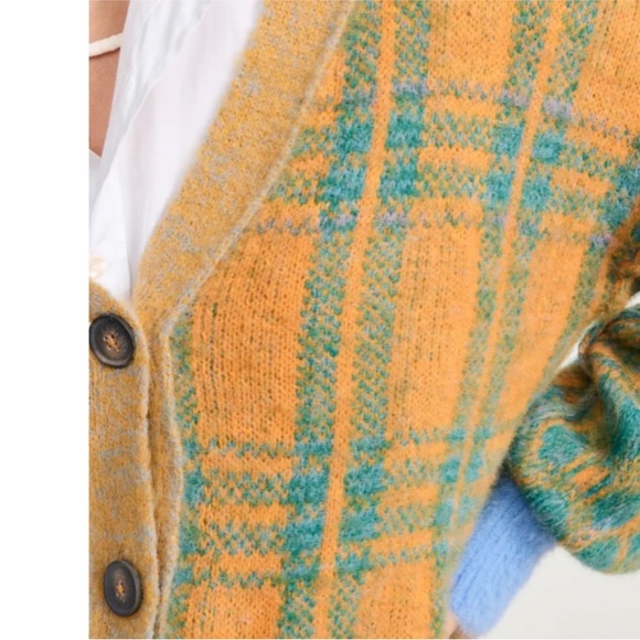 NWT Free People Sepia Cardigan - Marigold Sky - Size XS - Picture 6 of 9